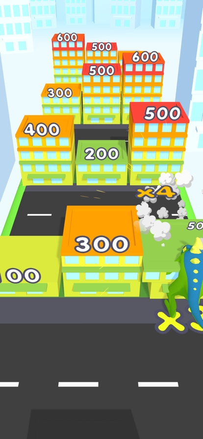 Kaiju Rush 3Dios版4