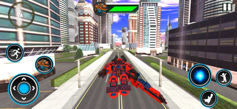 机器人汽车模拟器3D战争ios版3