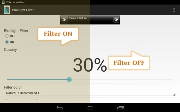 蓝色光波过滤器0