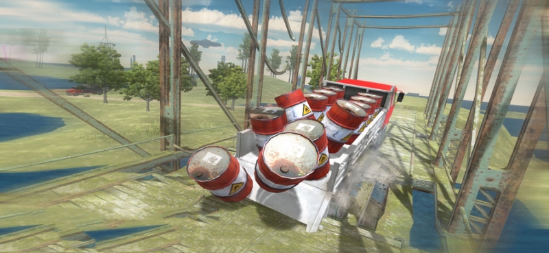 旋转轮胎模拟驾驶卡车ios版1