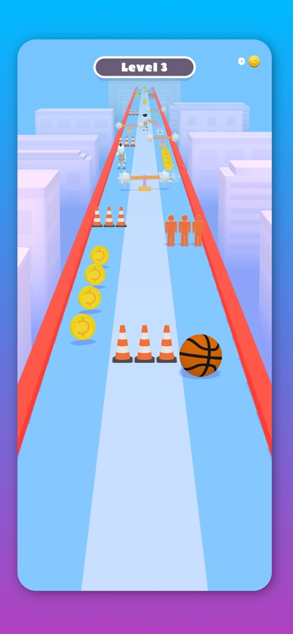 Basketball Roll 3Dios版4