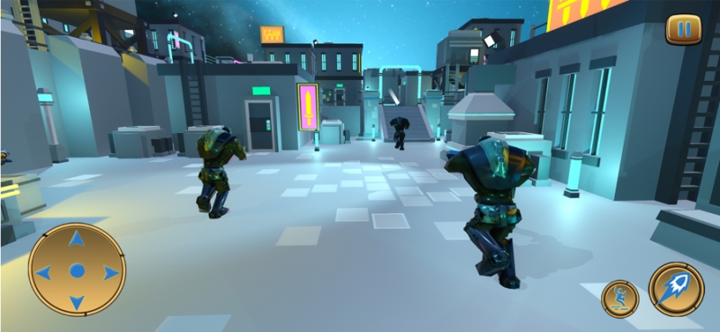 Scifi Robot War Shooting Gameios版1