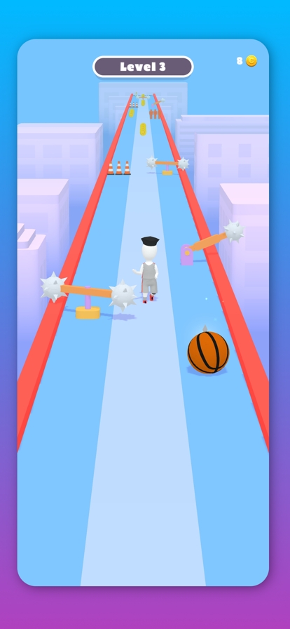 Basketball Roll 3Dios版2