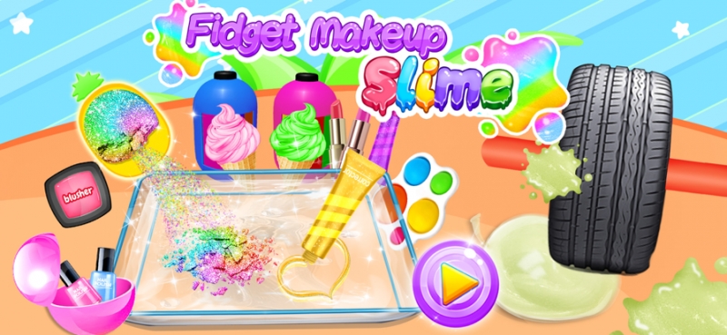 Fidget Toys Makeup Slimeios版0