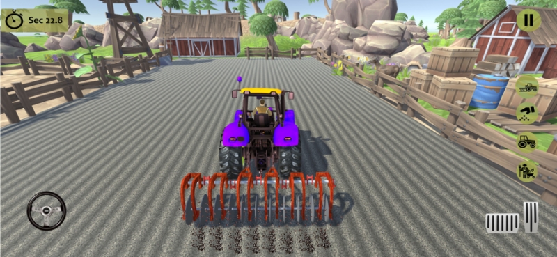 真实耕作拖拉机 3Dios版3