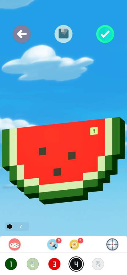 Voxel Paint 3D coloringios版0