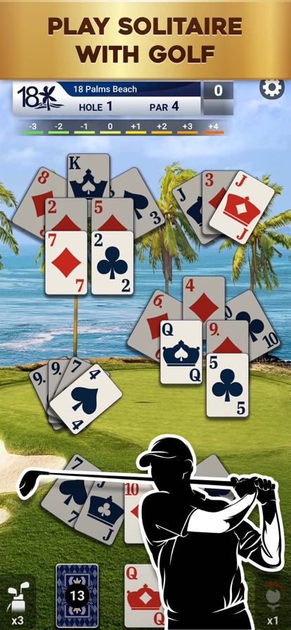 Golf Solitaire: Pro Tourios版0