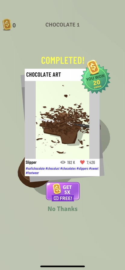 Chocolate Cutting Artios版3
