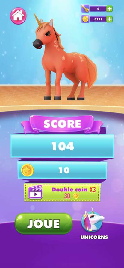 Unicorn Run Pony Gameios版0
