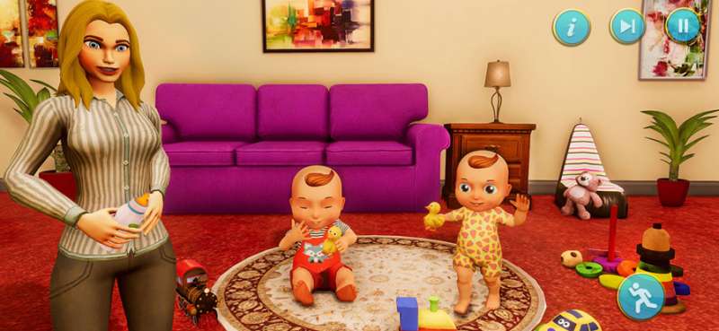 孕母亲双胞胎婴儿关心ios版3