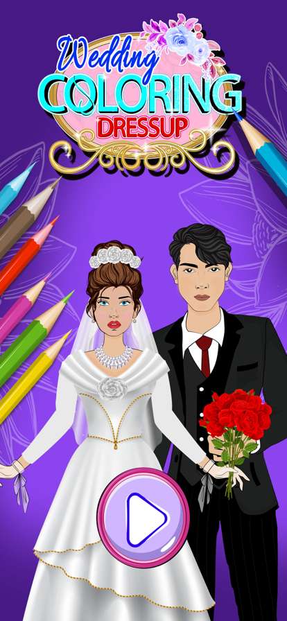 婚礼女孩着色装扮ios版4