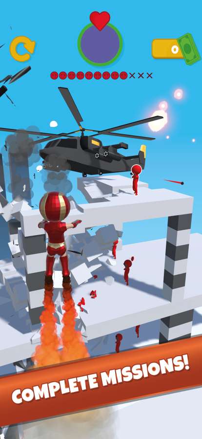 Iron Hero vs Captainios版2