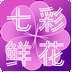 七彩鲜花
