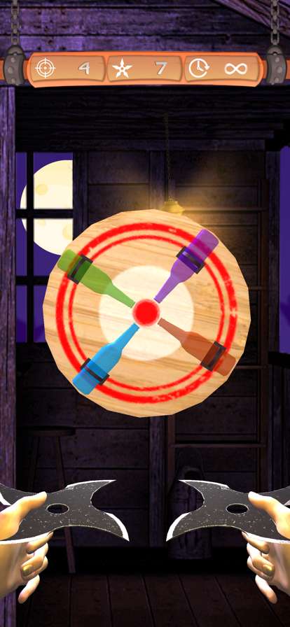 Ninja Shuriken Hit & Knockdownios版2