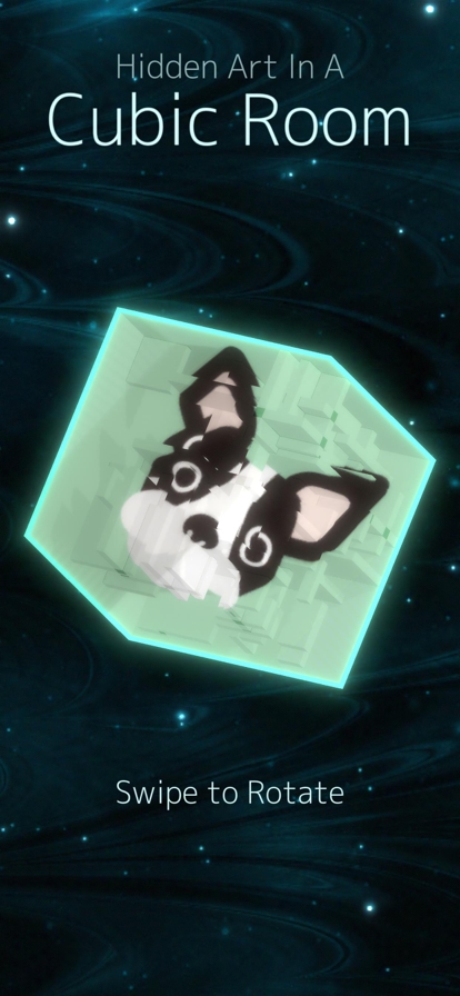 Hidden Art in a Cubic Roomios版4