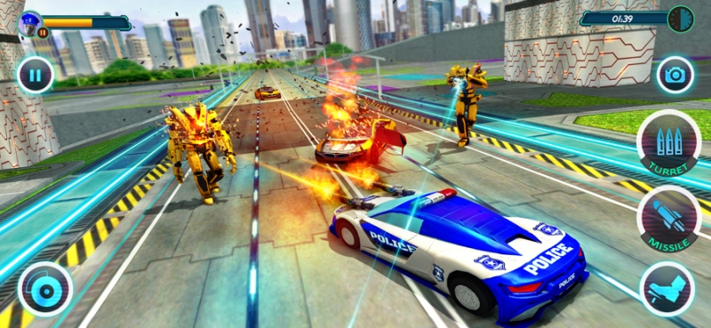 警察机器人大战ios版1