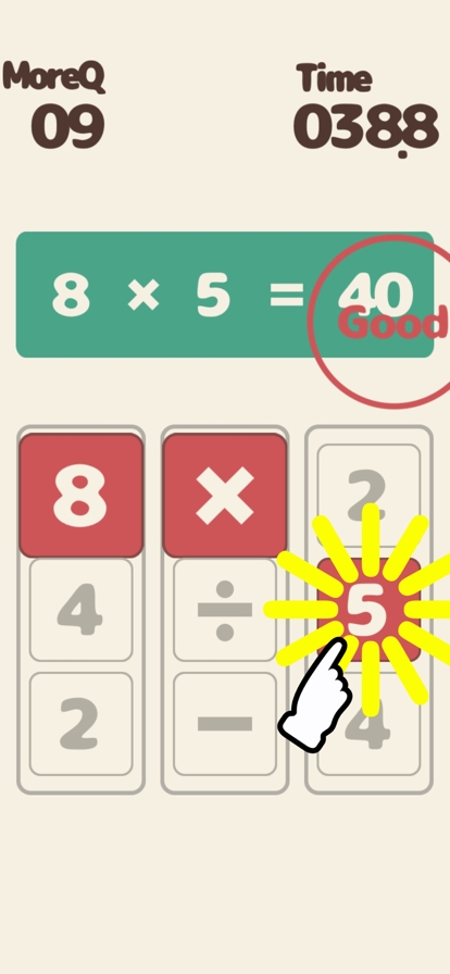 Puzzle Math with three choicesios版3