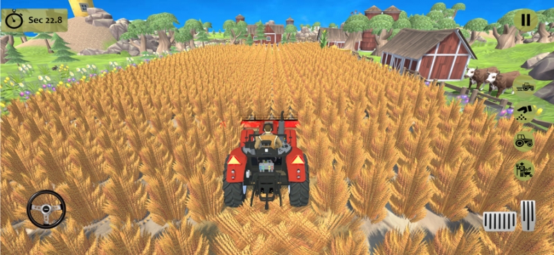 真实耕作拖拉机 3Dios版4