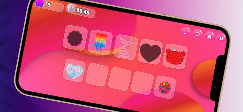 Hot Pink Anti Stress Puzzleios版7