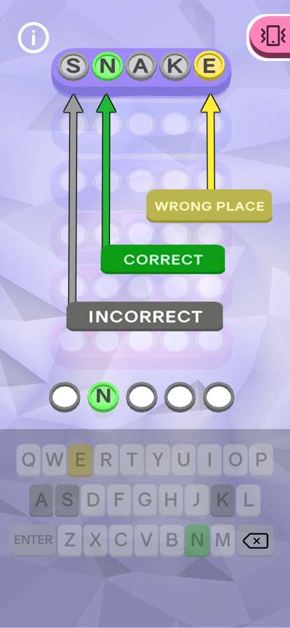 Green Yellow Grey : Word Gameios版0