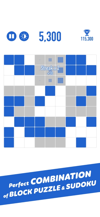 Blue 81: Sudoku block puzzleios版1