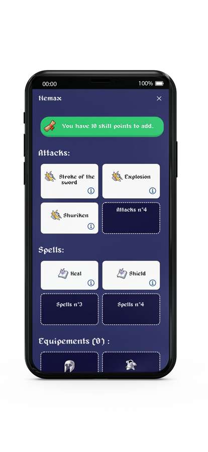 Dark Blue Donjon 1.0ios版5