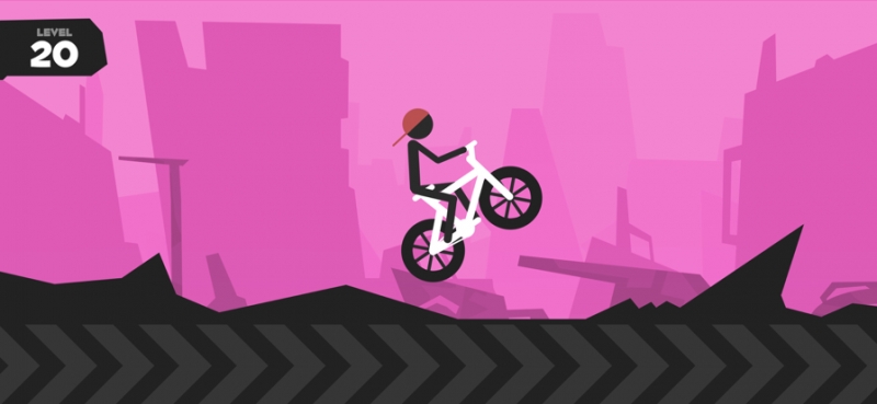 Wheelie Stickman Riderios版1