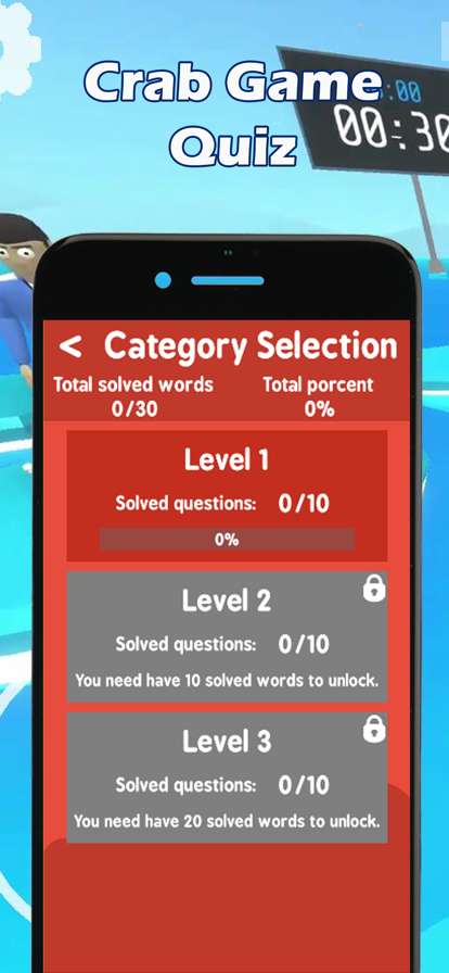 Crab Challenge Survival Quizios版1
