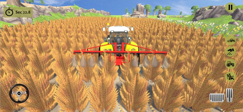 真实耕作拖拉机 3Dios版5