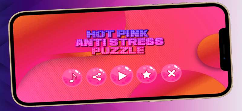 Hot Pink Anti Stress Puzzleios版0