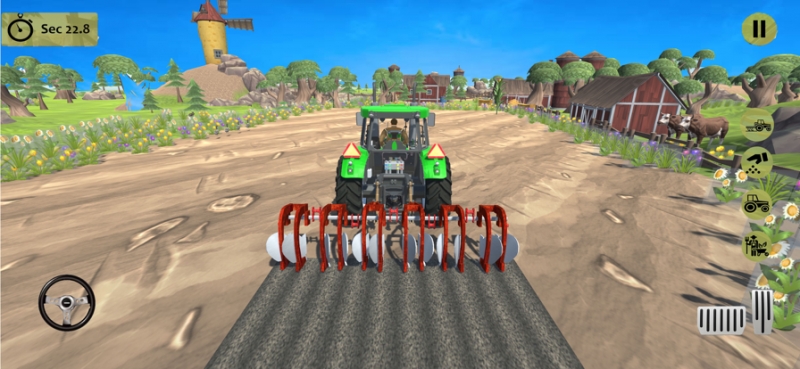 真实耕作拖拉机 3Dios版6