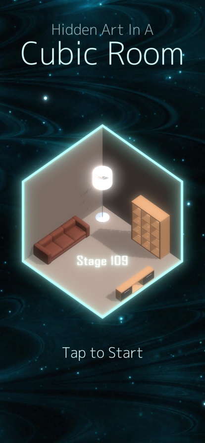 Hidden Art in a Cubic Roomios版0