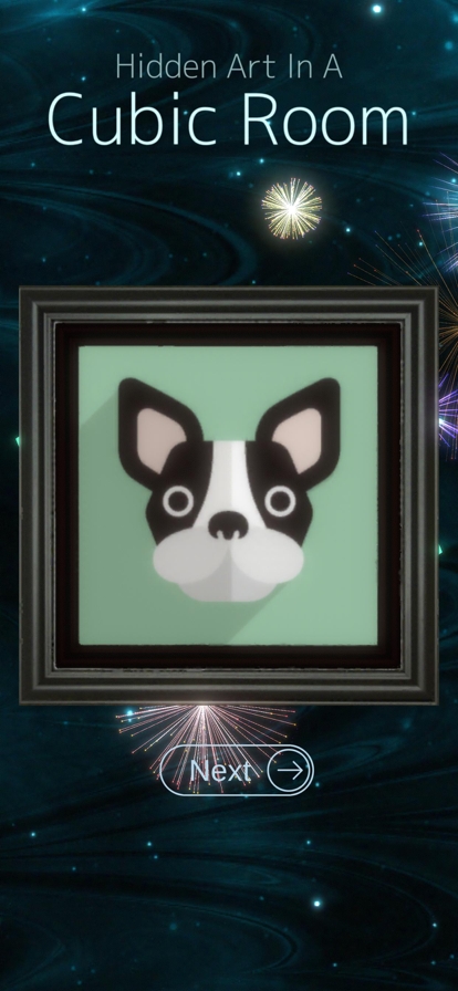 Hidden Art in a Cubic Roomios版5