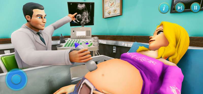 孕母亲双胞胎婴儿关心ios版0