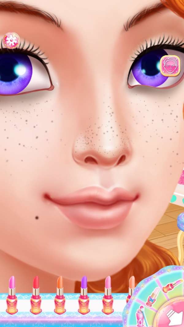 芭比女孩化妆3