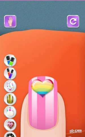 芭比公主美甲派对1