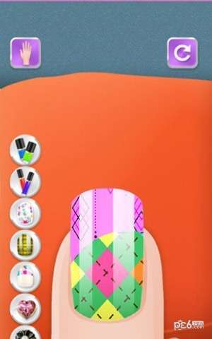 芭比公主美甲派对0