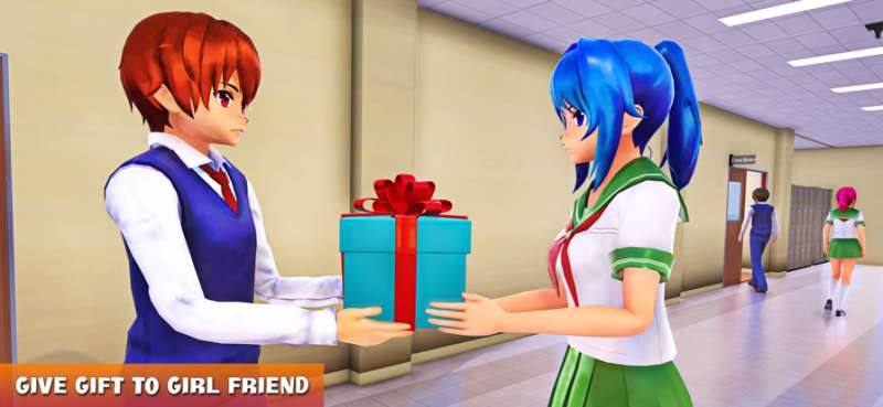 动漫女孩学校模拟器ios版3