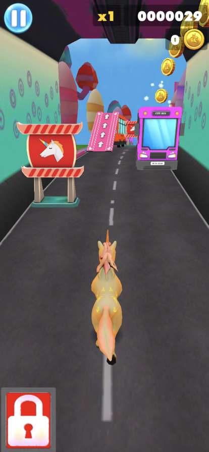 Unicorn Run Pony Gameios版1