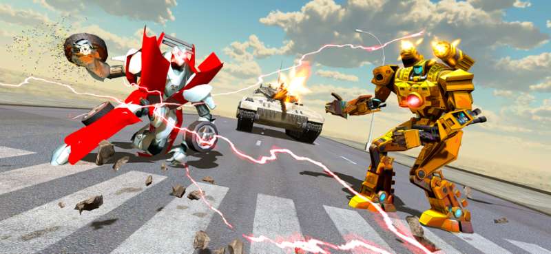 真正的汽车机器人格斗游戏ios版2