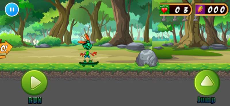 兔子空气滑冰超级游戏ios版1