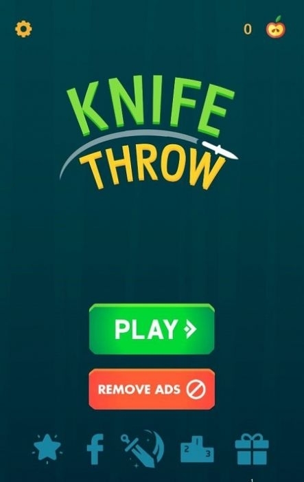 扔小刀游戏安卓版(kniffe it)0