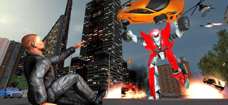 真正的汽车机器人格斗游戏ios版1