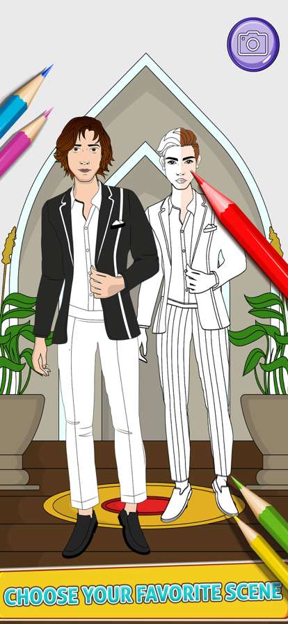 婚礼女孩着色装扮ios版1