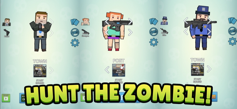 Zombie Shooter : The Huntios版1