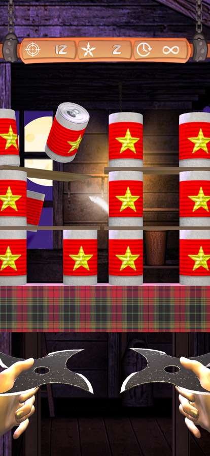 Ninja Shuriken Hit & Knockdownios版1