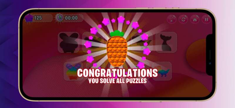 Hot Pink Anti Stress Puzzleios版6