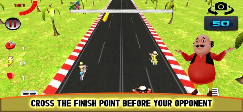 Motu Patlu Bike Racing Gameios版0