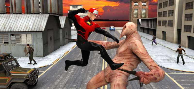 惊人的迈阿密大蜘蛛 Ropehero 游戏ios版4