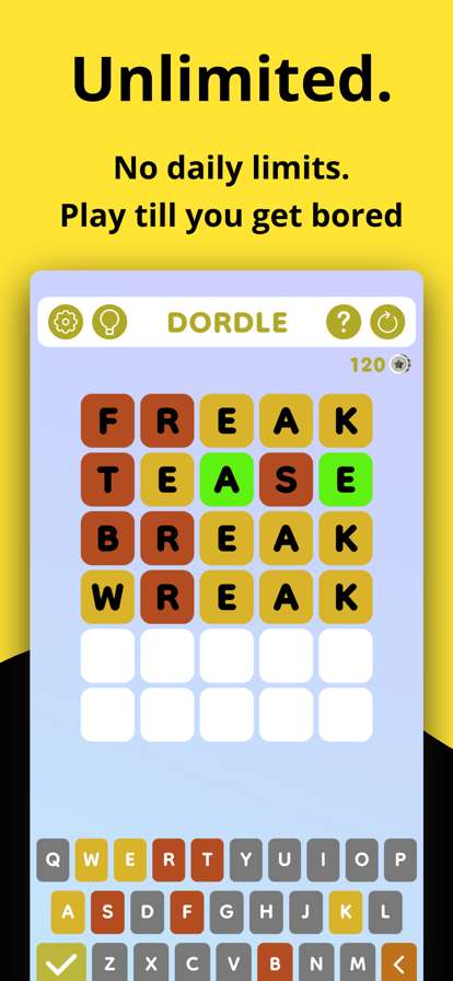 Dordle: Viral Word Gameios版0
